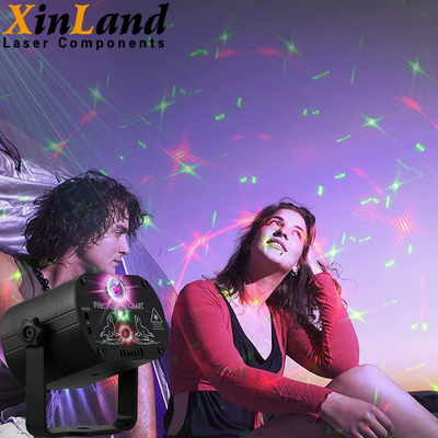 Röhrenblitz-Projektor-Dekorations-Karaoke-Partei Mini Portable Laser Party Lights grelle