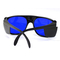 blaue Lasersicherheits-Gläser der Linsen-650nm kann roter heller blockierender schützender Eyewear kundengebundenes Logo