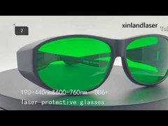 190–440 nm und 600–760 nm OD6+ Laserschutzbrille