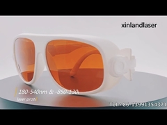 190–540 nm und 850–1300 OD6+ Laserschutzbrille