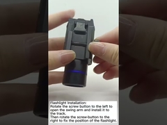 500 Lumen Combo Powerful Tactical Flashlight LED Light Waterpoof 3 Levels Brightness LED Lamp