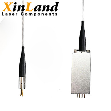 445nm 15-40mW PMF 3um Paket der Faser-Kern-Faser verbundenes Laserdiode-Coaxial/8-Pin