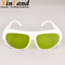 der Faser-1070nm grüne Linsen-schützende Laser-Schutzbrillen Lasersicherheits-der Glas-OD4+ VLT60% für 190~450nm und 800~1100nm