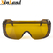 gelbe Augenschutz-Sicherheitsgläser Laser-190~420&amp;850~1300nm für YAG 1064nm Laser und Faser-Laser-Maschine