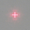 Kleines Fadenkreuz 1.9° können rote DAMHIRSCHKUH Laser-Modul-Wellenlänge und Größe kundengerecht