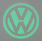 LOGO-DAMHIRSCHKUH Laser-Modul-Automobilausstellungs-Speicher Auto 29.9° Volkswagen, der Projektion annonciert