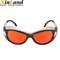 grüne helle Laser-Eyewear-orange Linsen-Laser-Antischutzbrillen der Glas-532nm