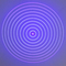 Zehn konzentrische Kreise DAMHIRSCHKUH Laser-Modul RGB Lokalisierung kontinuierlich