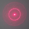 Laser-Modul-Nebelfleck-Muster DAMHIRSCHKUH der einstellbaren Brennweite 100mw rotes
